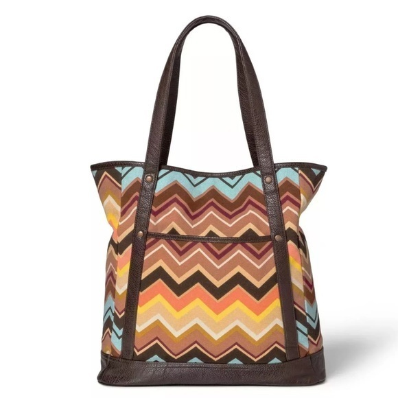 NWT Missoni for Target Large Zig Zag Tote 2019 - Picture 1 of 8